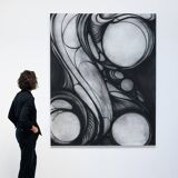 "Shape of femininity" Contemporary painting Harrison Prignet