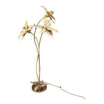 Willy Daro flower floor lamp, 1970s
