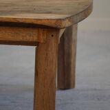 Mid-century organic Scandinavian coffee table, wabi-sabi style, made in the 1960s.