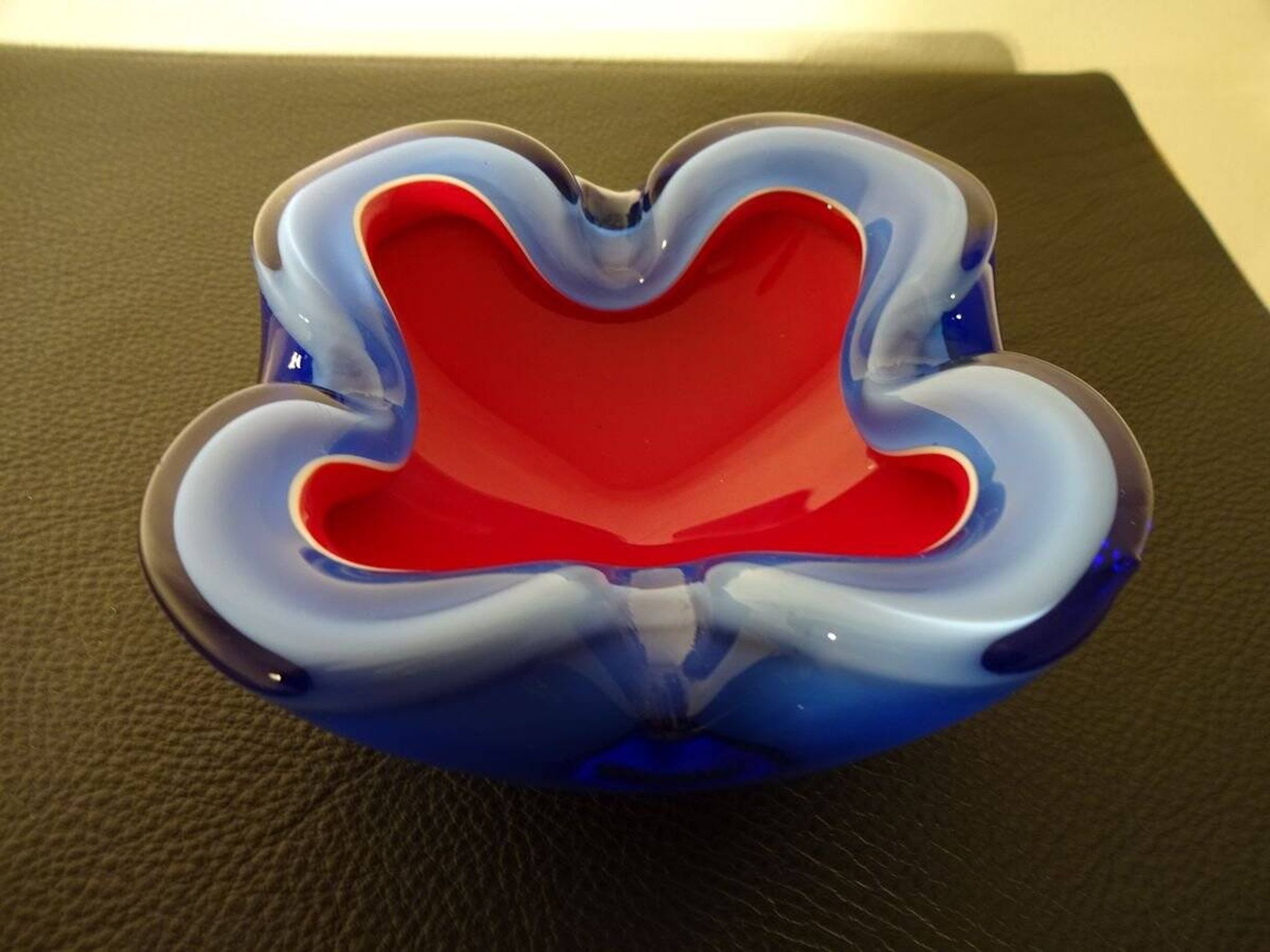 Italian Murano Glass Ashtray, 1960s