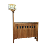 Vintage oak bar Guillerme et Chambron