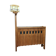 Vintage oak bar Guillerme et Chambron