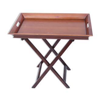 Folding boat table