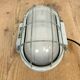 Industrial Cast Aluminium Wall Light with Milk Glass from Elektrosvit, 1970s