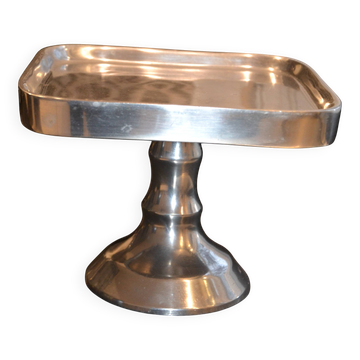 Antique metal fruit bowl/footed dish