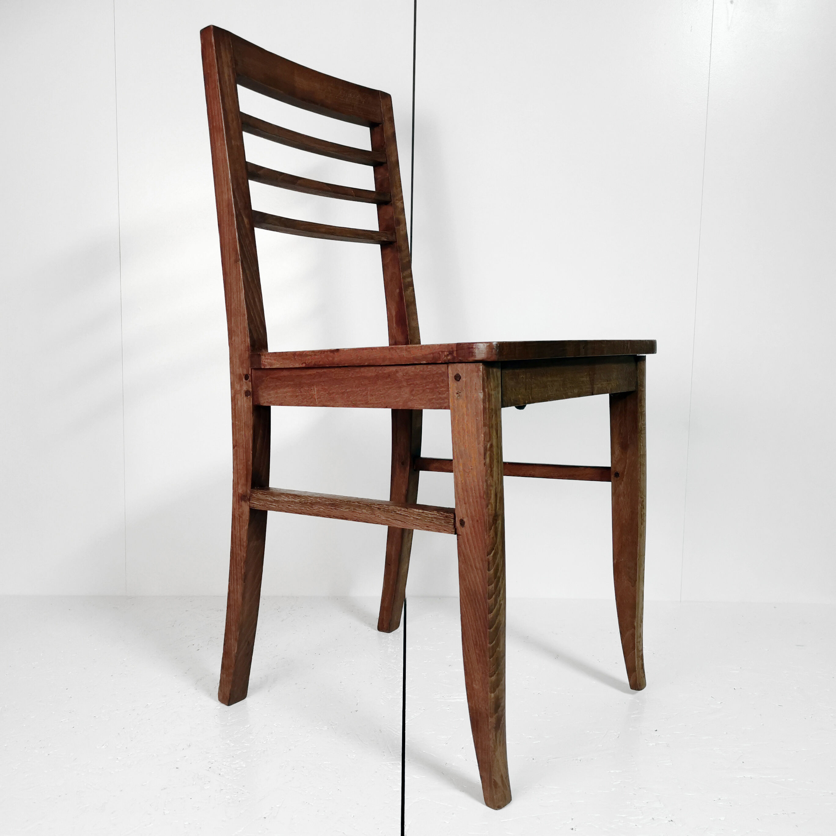 Chaise en bois, René Gabriel, 1940