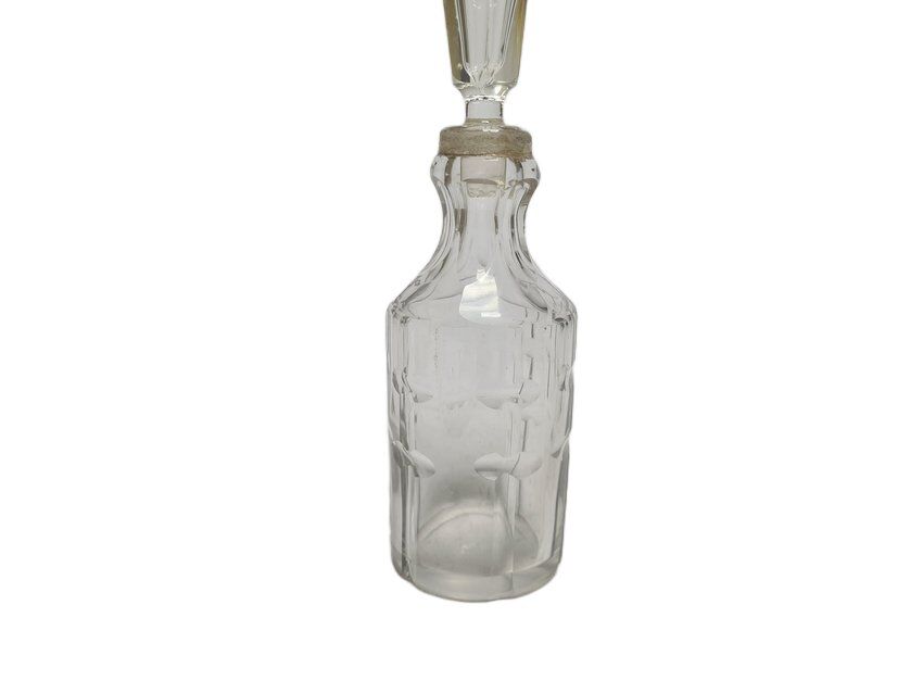 Antique Biedermeier carafe, Austria, 1890s