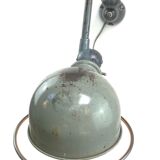 Jielde lamp from 1960 shades of gray, jielde plate