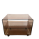 Coffee table / serving table in smoked plexiglass by Michel Dumas
