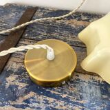 Beige opaline suspension