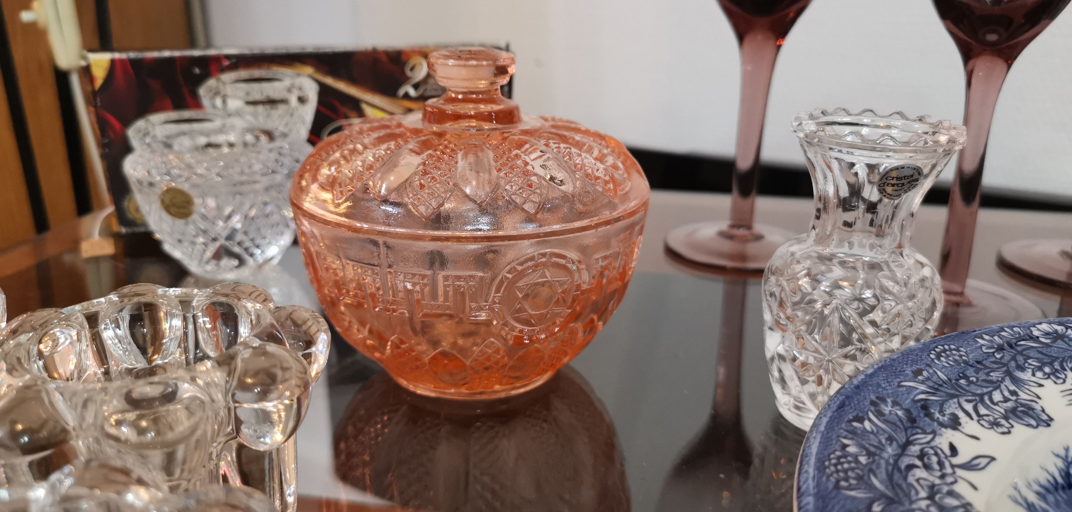 Candy of indonesia pink vintage