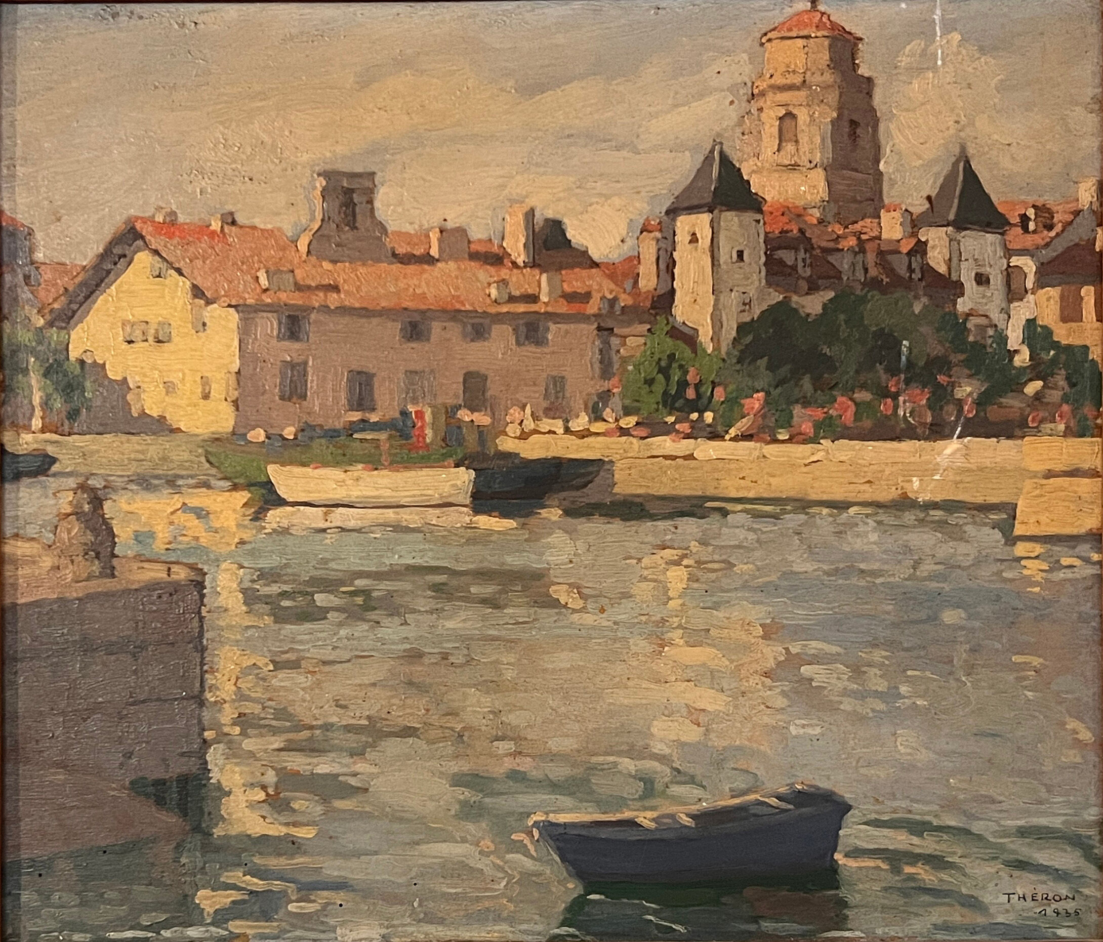 Painting by Pierre Theron