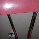 Set of 2 chairs in formica Red