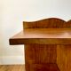 Veneer bedside table and handle flower art deco 30s