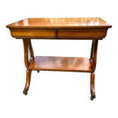 Console à tiroirs en merisier