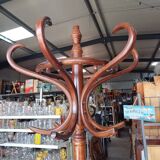 Parrot coat rack, Thonet or Baumann style, circa 1900