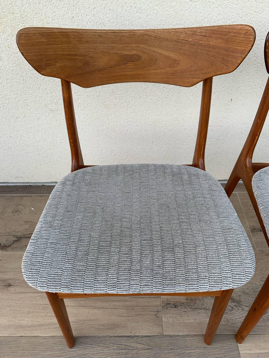 Schienning & Elgaard dining chairs, set of four