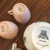 Gien coffee service from the 1930s