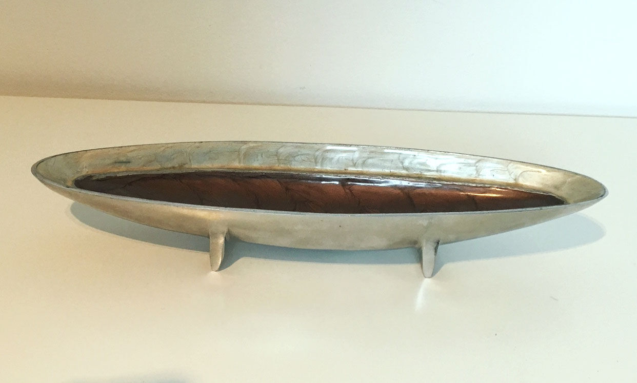 Empty pocket Art Deco Oblong