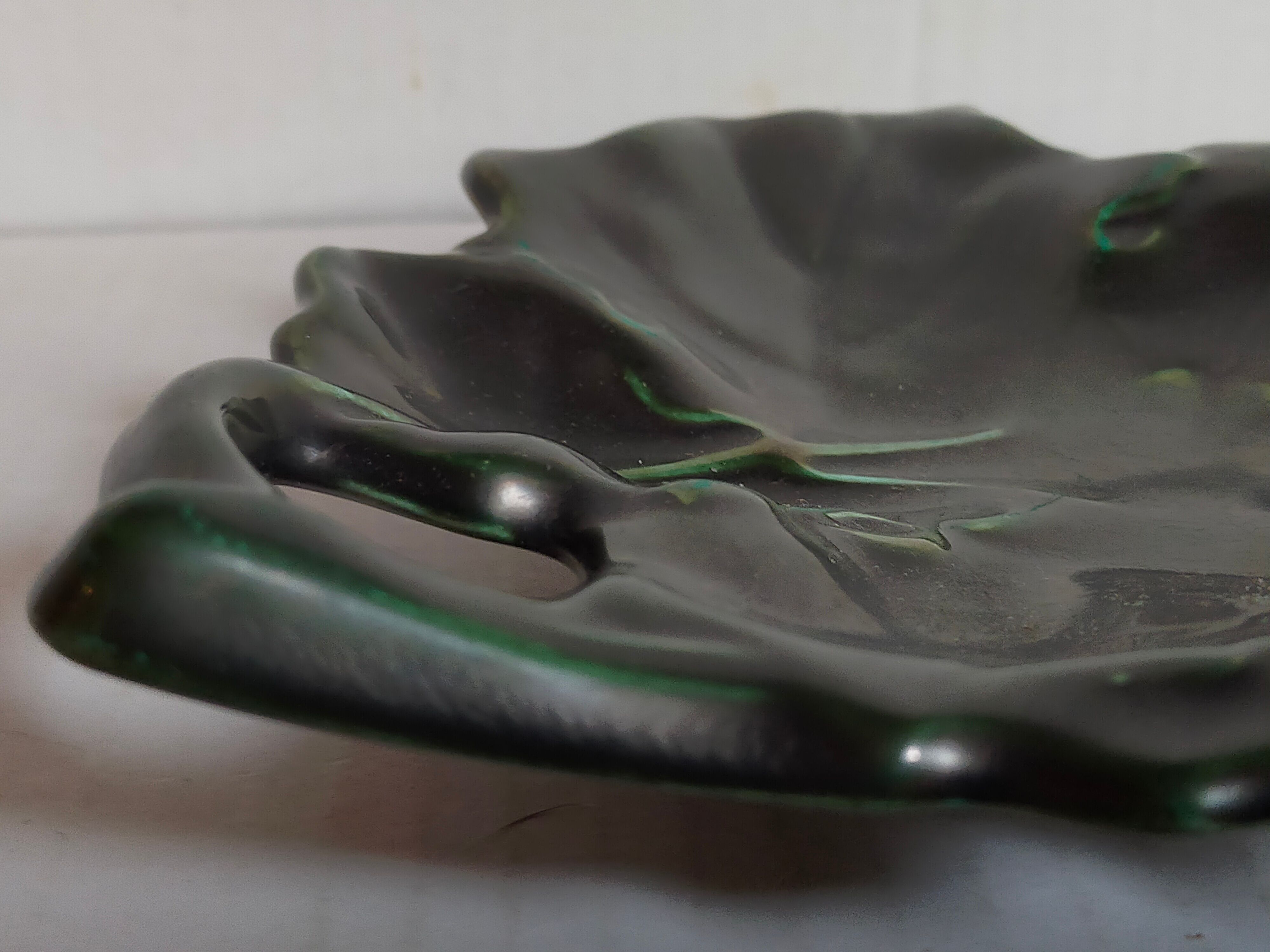 Pocket trays ceramic sheet old slip early twentieth century