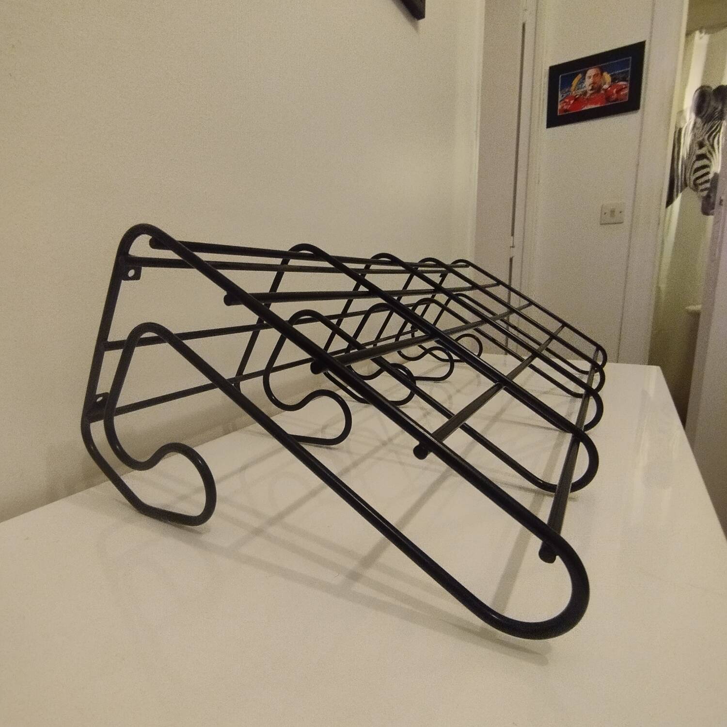 IKEA FRÄN Black coat rack by Louise Hederstrom