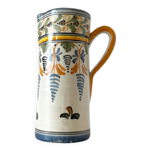 Pichet céramique fleur