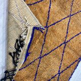 Tapis berbère en laine fait main 250 X 150 CM