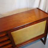 Scandinavian teak line sideboard