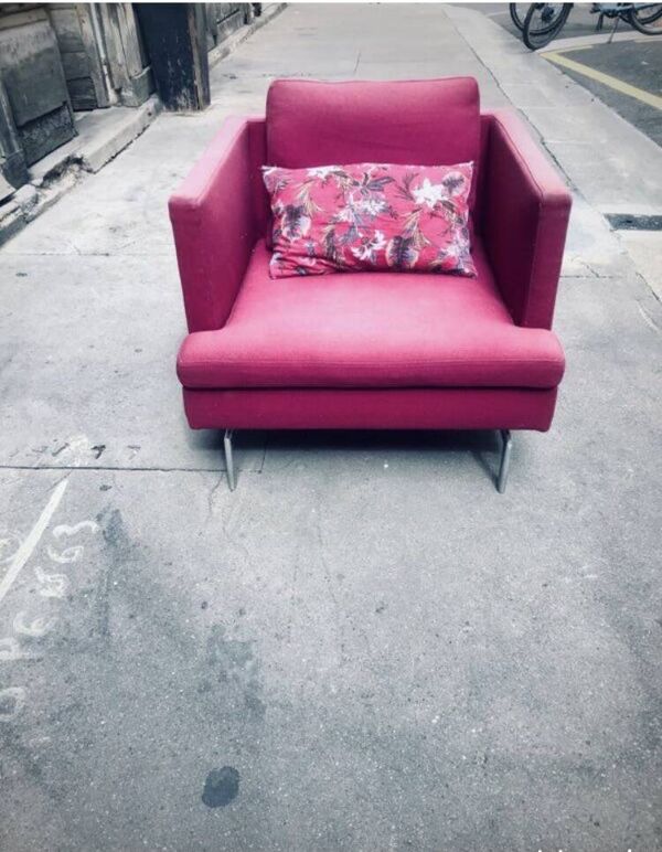 Fauteuil modèle Cinna design Stricto Sensu Didier Gomez