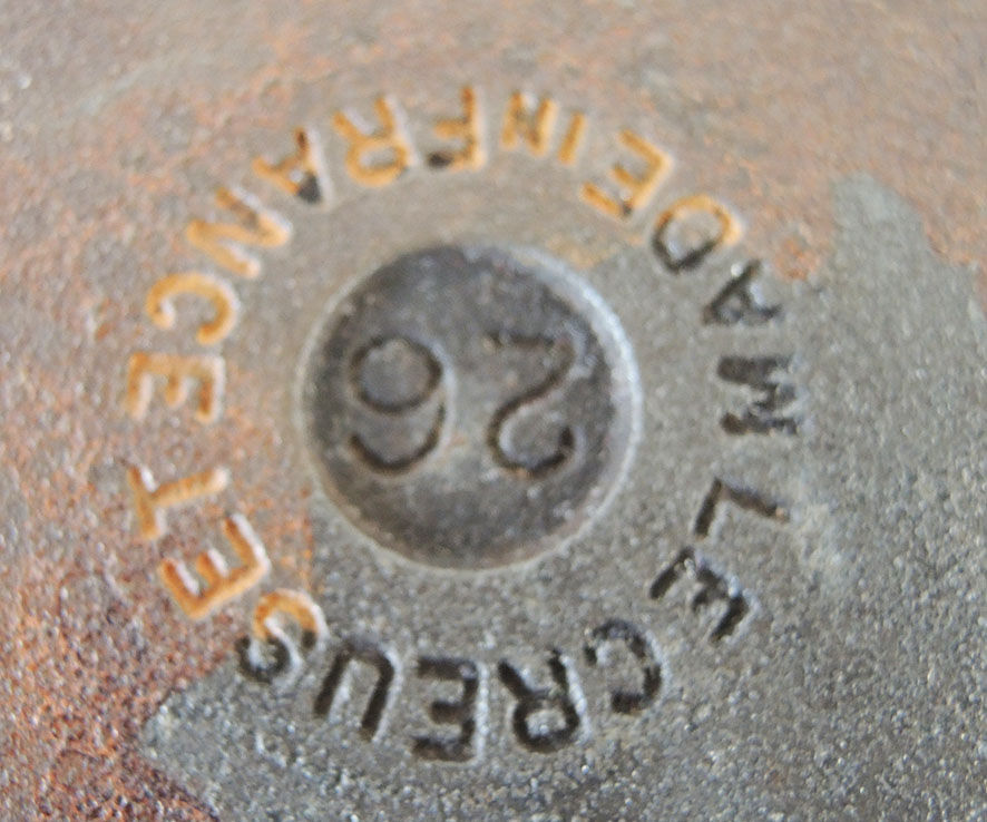 Le Creuset 26 orange casserole