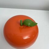 Vintage apple-shaped ice cube bucket