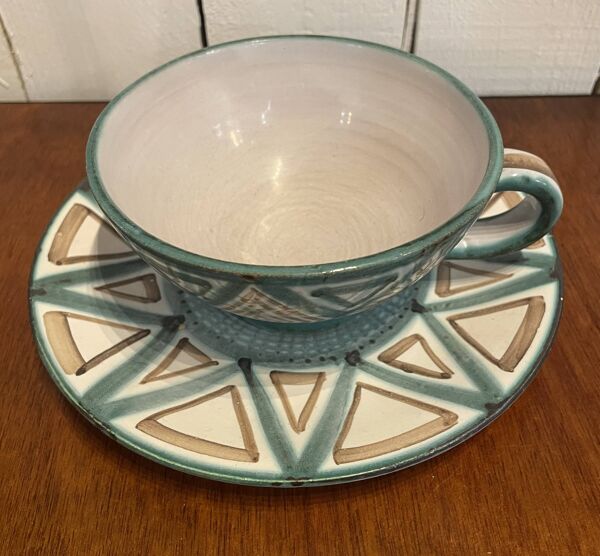 Tasse et sous-tasse Robert Picault