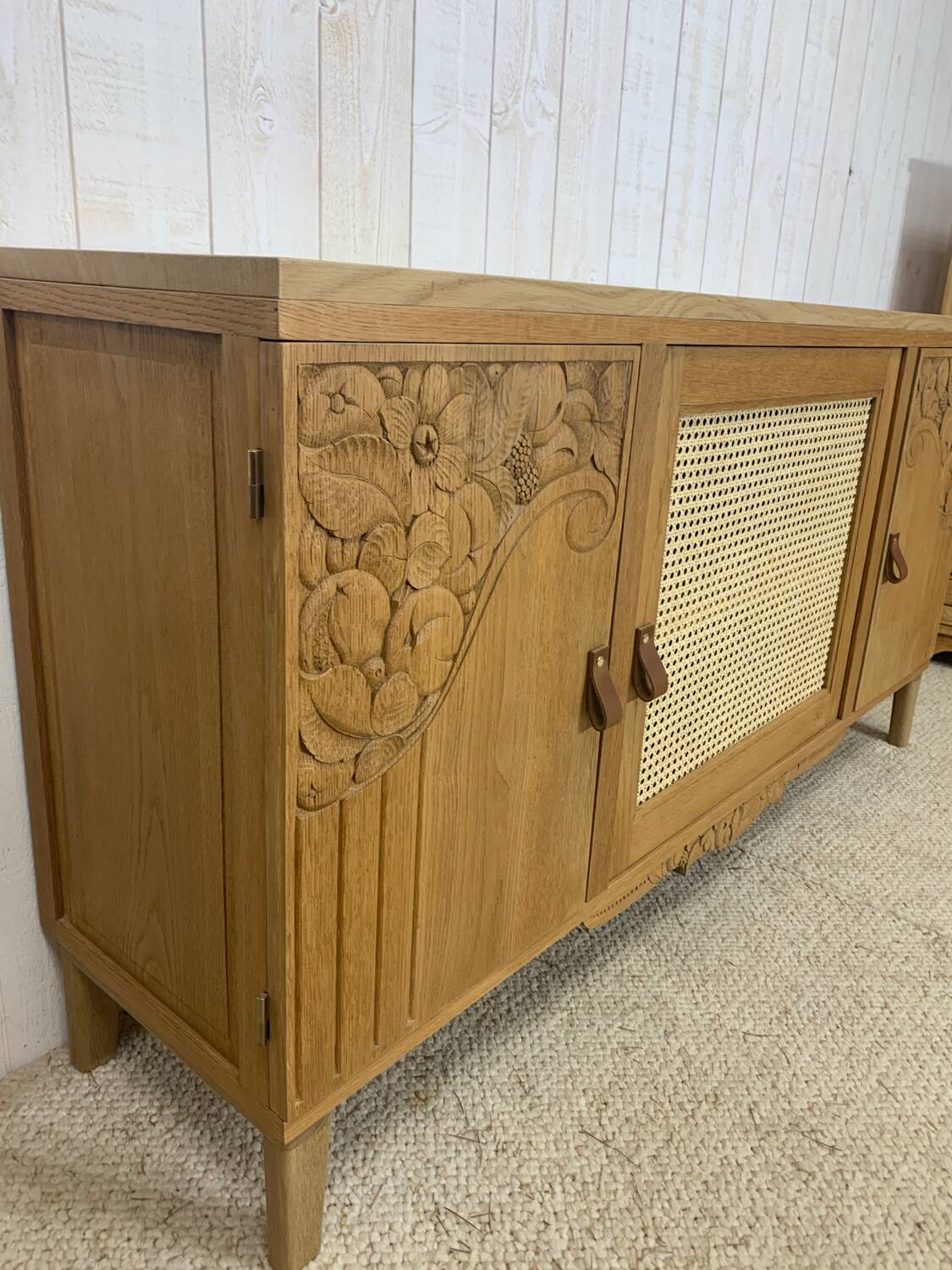 Art deco oak sideboard