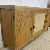 Art deco oak sideboard