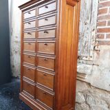 Ancien meuble de notaire a clapet