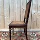 Set of 8 chairs in Louis XVI style – Solid mahogany & gilded bronze