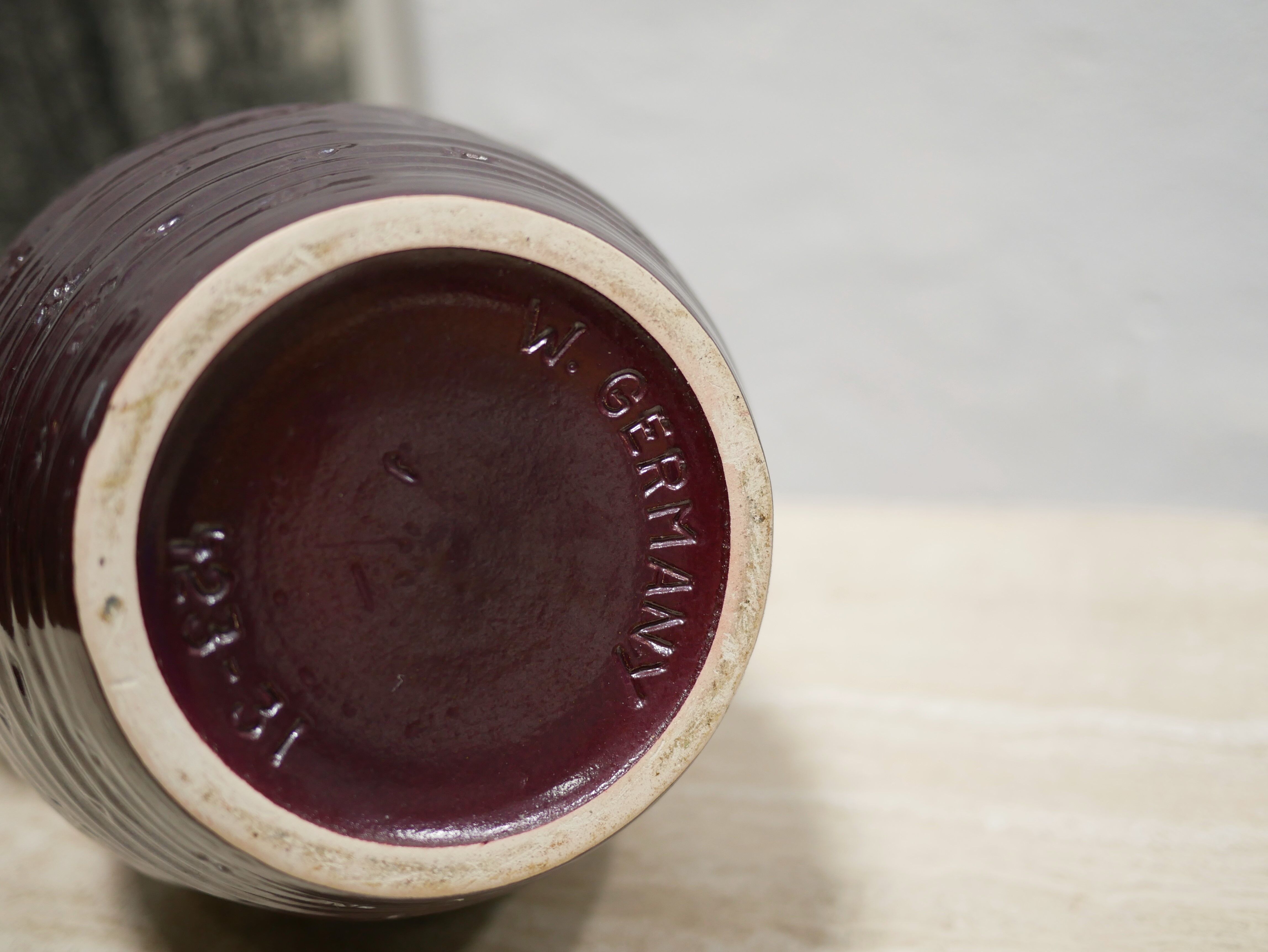 Vintage ceramic vase West Germany