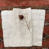 Pillowcase embroidered monogram OC