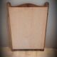 Wooden mustache mirror