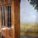 Louis Philippe period walnut library