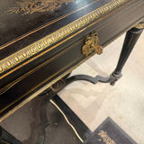 Napoleon III desk in blackened wood