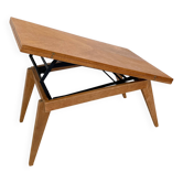 Coffee table with "Magic Revelation" system by Albert Ducrot - 1953