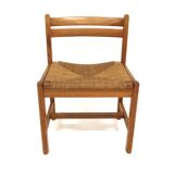 Set of 4 Scandinavian "Asserbro" chairs, Børge Mogensen, Sweden, 1960