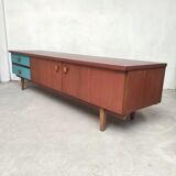 Low sideboard 220cm, 1960