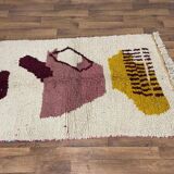 Handwoven wool Berber rug 150/250 cm