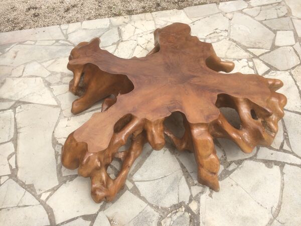 Table basse ''souche d'arbre