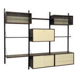 Vintage Poul Cadovius Royal System Wall system Wenge