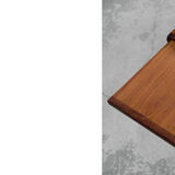 Danish extendable teak coffee table with drawer, 1960s