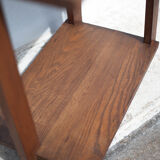 Art deco table, art deco wood coffee table, end of sofa