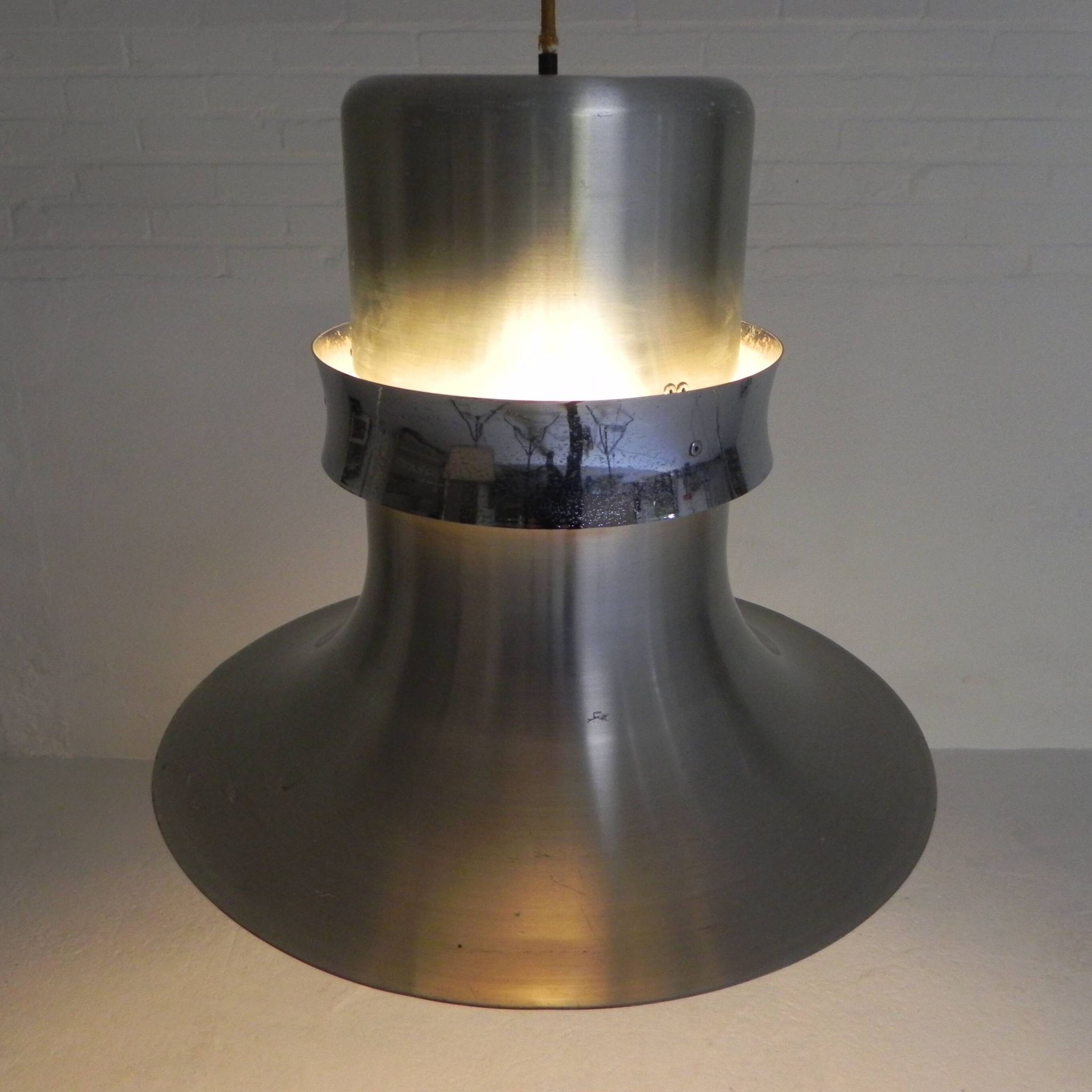 Large hanging lamp Anders Pehrson for Atelje Lyktan Sweden, 1970s